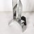 Pair of Mid-Century Modernist Torqued Flame Andirons in Polished Chrome For Sale - Image 12 of 12