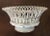 White Antique Early 19th Century French Empire Porcelain Sprig Cornflower Basket or Corbeille For Sale - Image 8 of 11