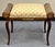1900 - 1909 Turn of the Century French Empire Mahogany Bench For Sale - Image 5 of 9