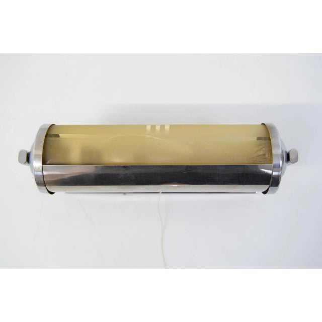 Art Deco Tubular Wall Lamp, 1930s For Sale - Image 9 of 14