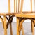 Bentwood Tri Back Dining Chairs in Honey from Baumann, 1950s, Set of 4 For Sale - Image 4 of 10