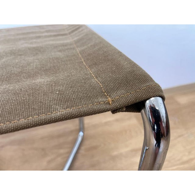 1920s Bauhaus Tubular Chrome Steel B8 Stool attributed to Marcel Breuer for Thonet, 1930s For Sale - Image 5 of 10
