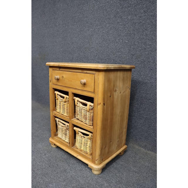 Giants McHale Pine Basket Sideboard For Sale In Philadelphia - Image 6 of 14