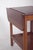 Tea trolley with flaps. The rectangular top has two folding side flaps, which can be lifted to extend the support surface....