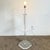 Transparent Mid Century Modern Octagonal Lucite Side Table/Floor Lamp For Sale - Image 8 of 8