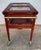 Wood 1950s Wood & Brass Display Bar Cart For Sale - Image 7 of 10