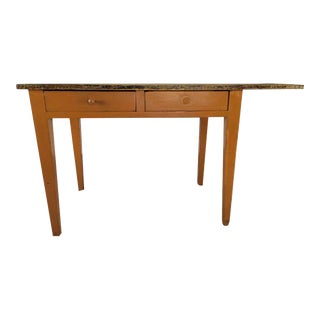 Rustic Farmhouse Worktable For Sale