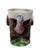 French Country French Majolica Turkey Egg Cup Sarreguemines Circa 1920 For Sale - Image 3 of 9