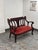 Design Plus Gallery presents a 19th Century Victorian Mahogany Settee. This compact settee is built from mahogany wood...