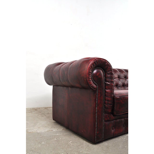 1970s Vintage Chesterfield 3-Seater Sofa, 1970s For Sale - Image 5 of 14