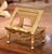 Wood 19th Century French Louis XVI Giltwood Adjustable Bible Book Stand For Sale - Image 7 of 12