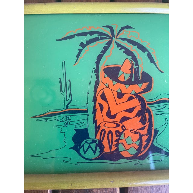 I bought this tray at least 30 years back in time and it was in my country home in New York and then shuttled to Arizona...