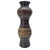 Mid-Century Modern Mid-Century Italian Studio Pottery Brutalist Volcanic Glaze Lava Floor Vase 14" For Sale - Image 3 of 12