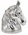 Vintage Equestrian Horse Head Champagne Ice Bucket Cooler Silverplate For Sale - Image 10 of 13