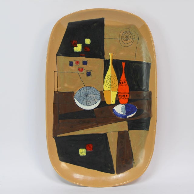 Large Italian Ceramic, 1960s For Sale - Image 9 of 9