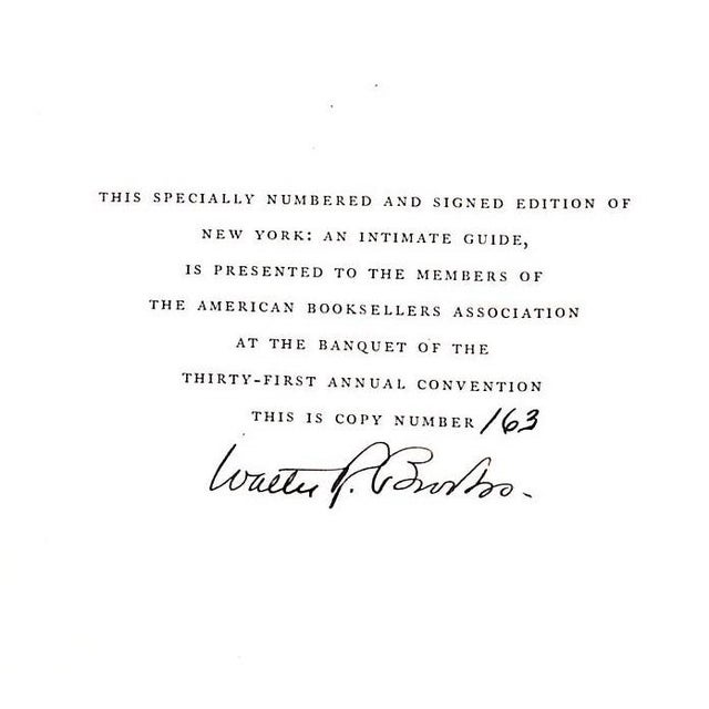 1930s "New York: An Intimate Guide" 1931 Brooks, Walter R. For Sale - Image 5 of 6