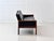 Mid-Century Sofa in Rosewood and Black Cowhide Leather by Hans Olsen for Vatne Møbler For Sale - Image 5 of 18
