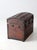 Antique Barrel Top Steamer Trunk For Sale - Image 10 of 16