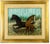 Italian Artist, Horses, 1991, Oil Painting on Canvas, Framed For Sale - Image 3 of 3