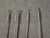 Vintage French Farmhouse Rustic Rustic Fireplace Tools W Four Tools For Sale In Los Angeles - Image 6 of 9