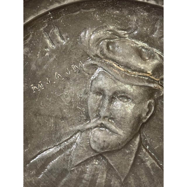 Late 18th Century Pewter Plates feat. French King Henri II & Queen Claude For Sale - Image 9 of 10