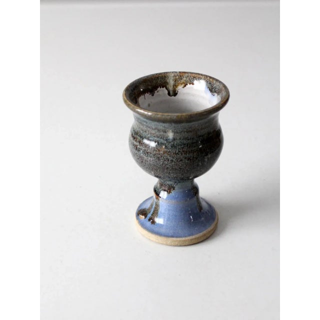 Vintage Studio Pottery Cup For Sale - Image 6 of 8