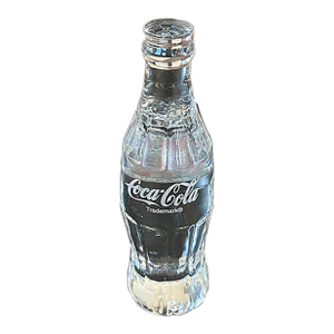Solid Crystal Coca Cola Commemorative Bottle