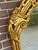 1900s European Rococo Gold Beech Console Wall Mirror - 1 Pc For Sale - Image 11 of 16