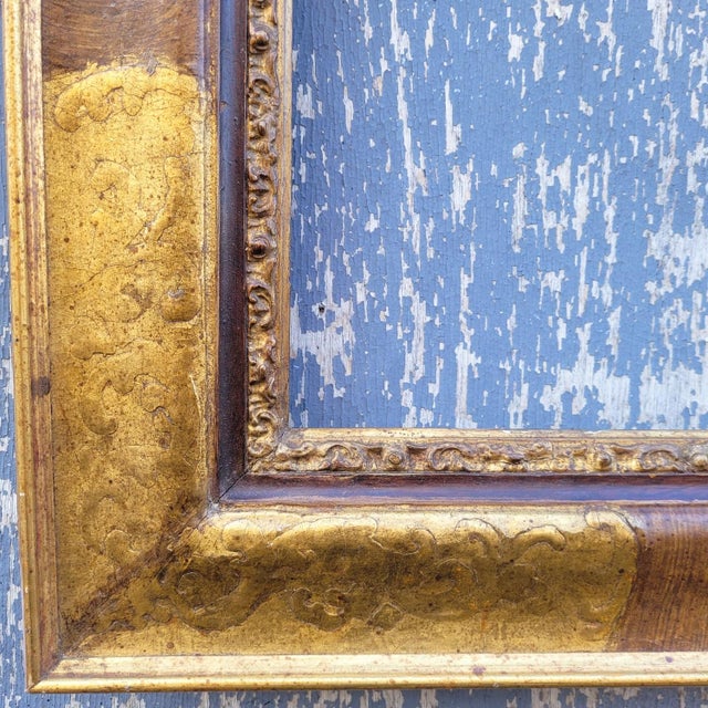 Antique Lacquered Wooden Frame, 1600s For Sale - Image 14 of 15