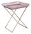 French, Vintage, Purple Lucite Tray Table, Circa 1980 For Sale