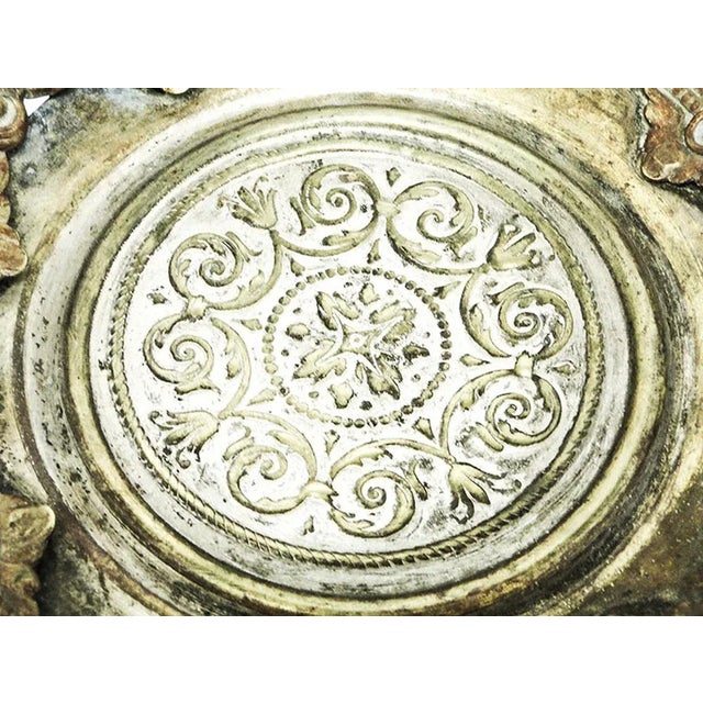 Biedermeier Bowl on Stand, Former Austro-Hungarian Empire, 1900s, in Good conditions. Designed before 1890