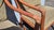 Pair of Vintage McGuire Orlando Diaz-Azcuy Bamboo Rattan Chairs W Leather Straps For Sale - Image 15 of 18