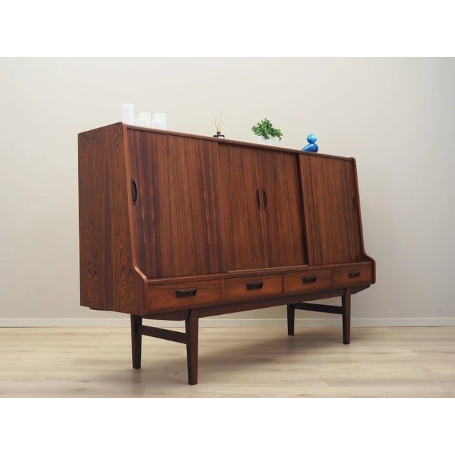 Vintage Danish Rosewood Highboard, 1960s For Sale - Image 6 of 13