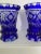 Vintage Crystal Cut Vases- Set of 2 For Sale In Las Vegas - Image 6 of 11