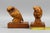 Hand Carved Owl Wooden Bookends, Germany, 1930s, Set of 2 For Sale - Image 15 of 18
