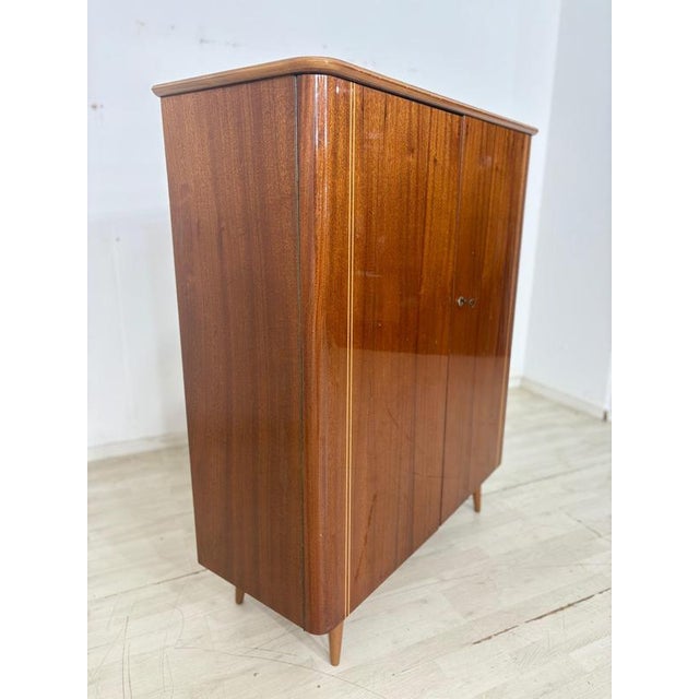 Mid-Century Mahogany Wardrobe, 1960s For Sale - Image 6 of 11
