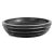 Ebony finish solid hand carved large wood bowl. Each will vary slightly in natural wood grain and hand carved differences....