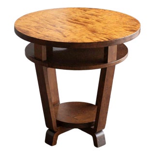 Art Deco Side Table, Netherlands, 1930s For Sale