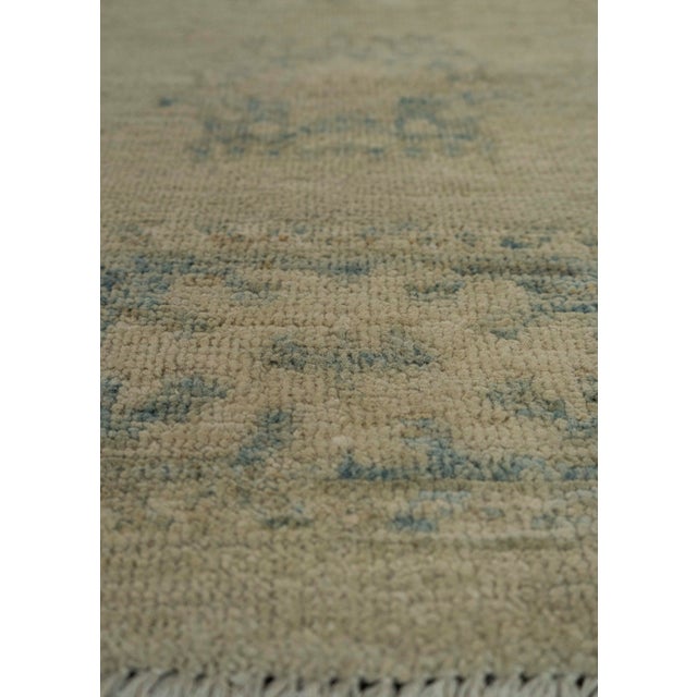 Turkish Oushak Rug 3'3" x 4'10" #21357 For Sale - Image 3 of 8