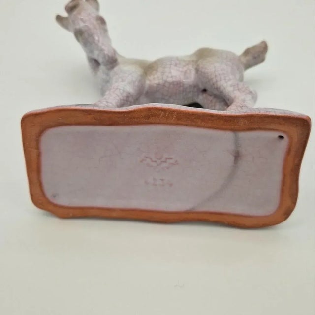 Ceramic Foal by Lilli Hummel-King for Karlsruhe Majolika, 1934 For Sale - Image 3 of 9