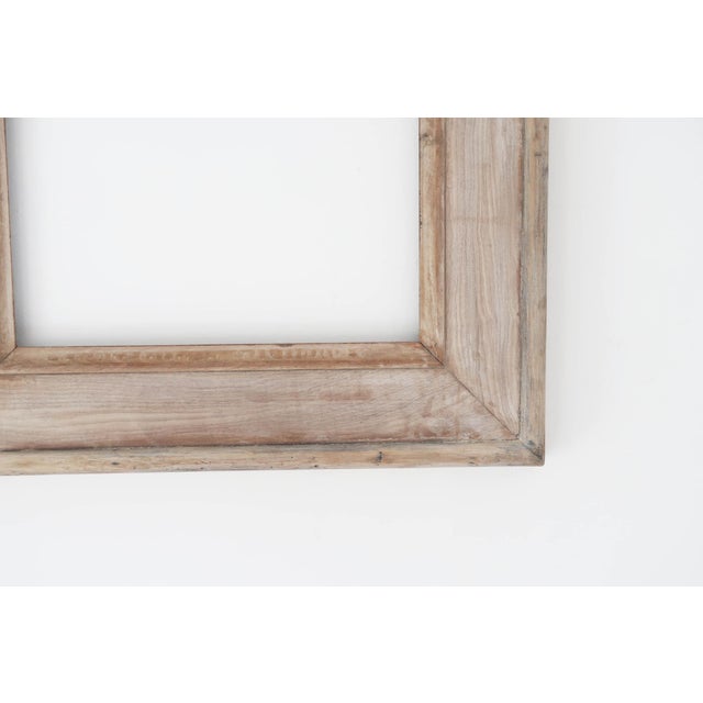Large Antique Georgian Style Bleached Picture Frame, 1850 For Sale - Image 4 of 6