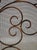French Country Wrought Iron 3 Panel Firescreen For Sale - Image 10 of 12