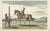 Georg Simon Winter von Adlersflügel, Horse Training at the Pillar Baroque Riding School, 1678, Print For Sale
