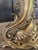 French Louis XV Rococo Style Brass Andirons For Sale In San Francisco - Image 6 of 8