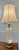 Murano Glass Lamp With Brass Base For Sale - Image 11 of 12