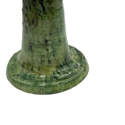 Moroccan Moroccan Tamegroute Glazed Candlestick Holder For Sale - Image 3 of 6