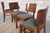 1920s Art Deco Dining Set in Beech and Spruce, 1920s, Set of 5 For Sale - Image 5 of 10