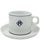 Ceramic Vintage Le Martinez Hotel Cannes Cup & Saucer French Riviera For Sale - Image 7 of 10