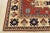 Kazak Rug 6’1” X 9’3” Red Wool Tribal Hand-Knotted Oriental Carpet For Sale - Image 10 of 12