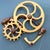 Vintage Hand Made Kinetic Wood Wall Sculpture For Sale - Image 4 of 12